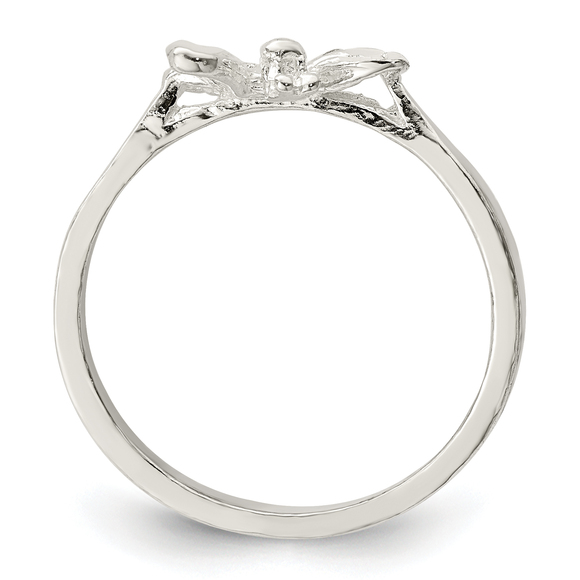 Sterling Silver Butterfly Ring - Picture 3 of 4